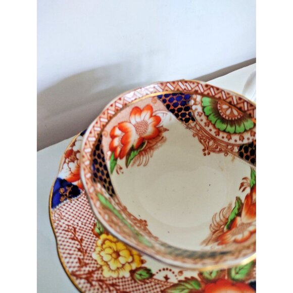 Bell (Shore and Coggins) Bone China Imari Style Tea Cup & Saucer (2912) - Picture 3 of 13